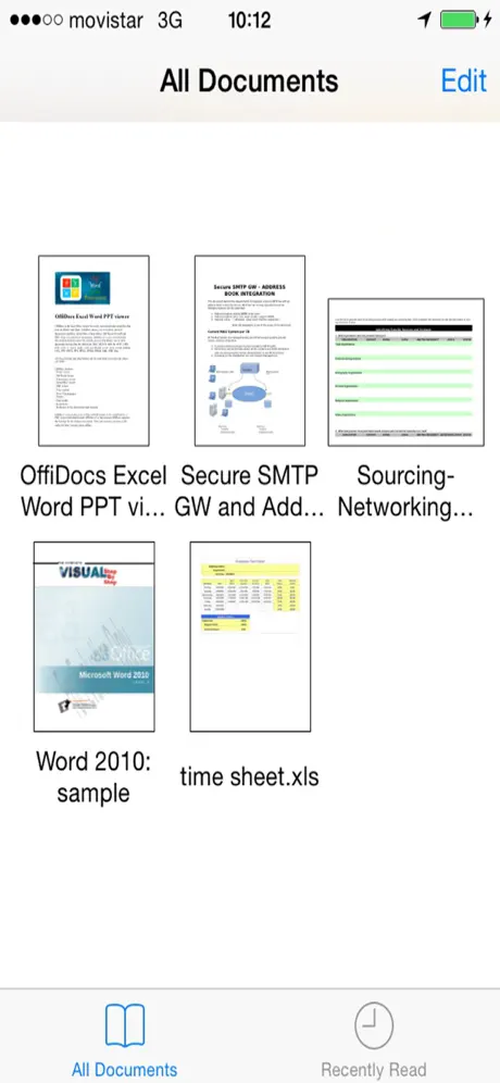 OffiDocs XLS DOC PPT editor