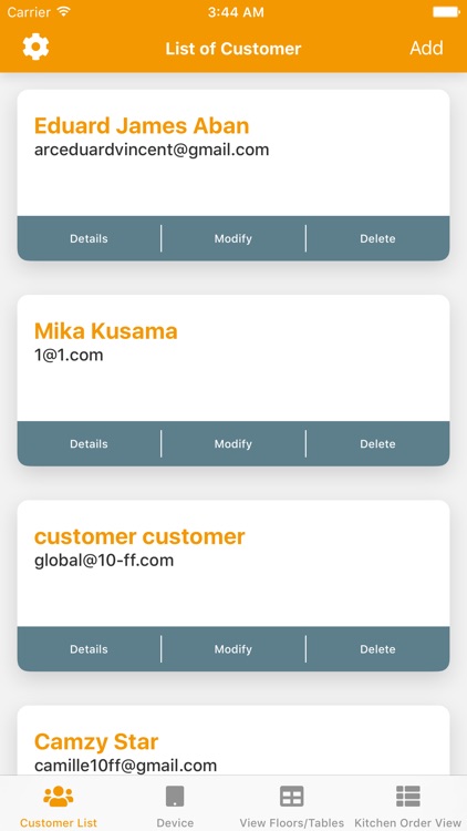 Easy Order for Staff