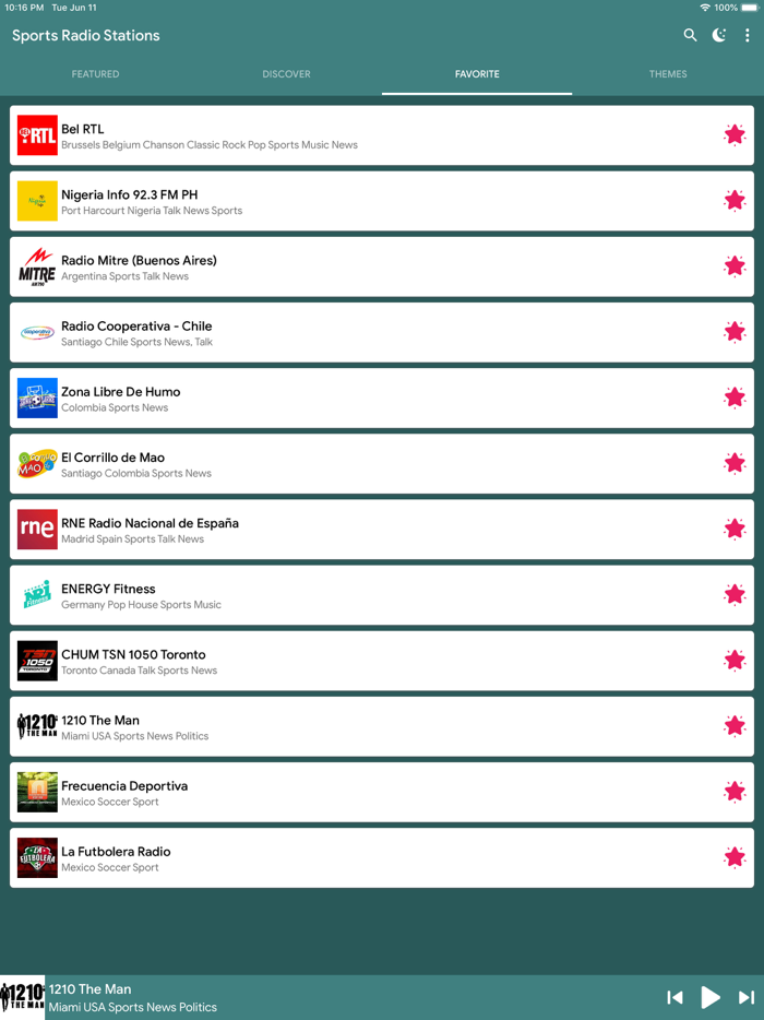 Sports Radio Stations Online