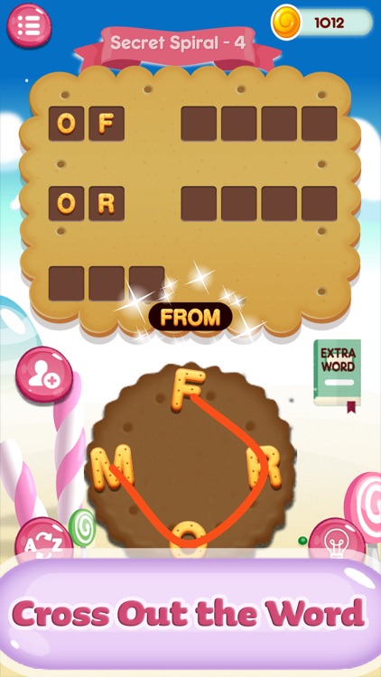Word Dessert-Slide and Connect screenshot-0