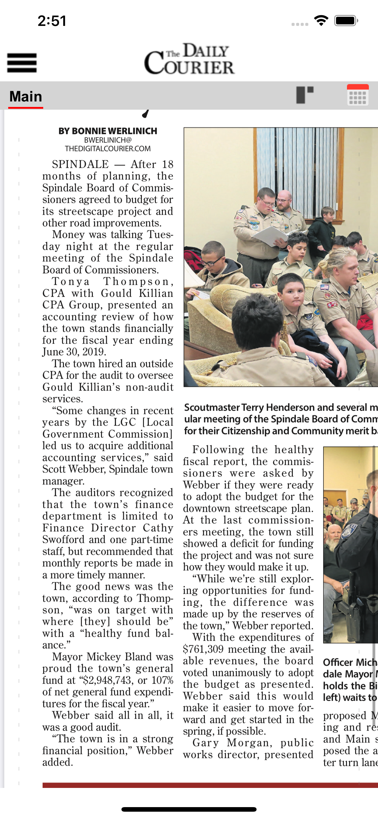 The Daily Courier screenshot 5