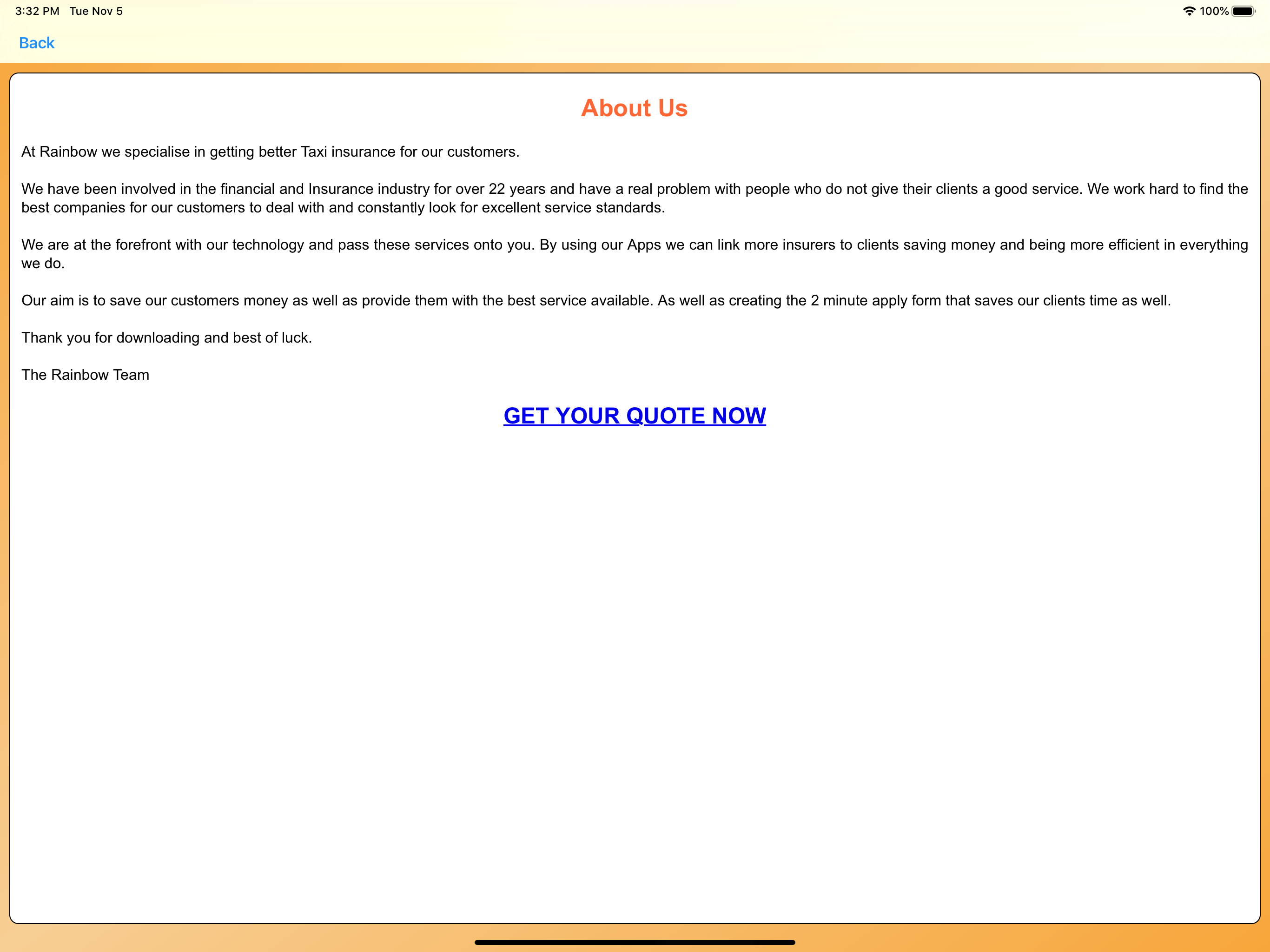 Taxi Insurance UK