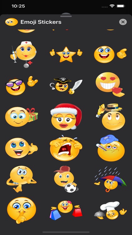 Emojis Gold & Stickers screenshot-9