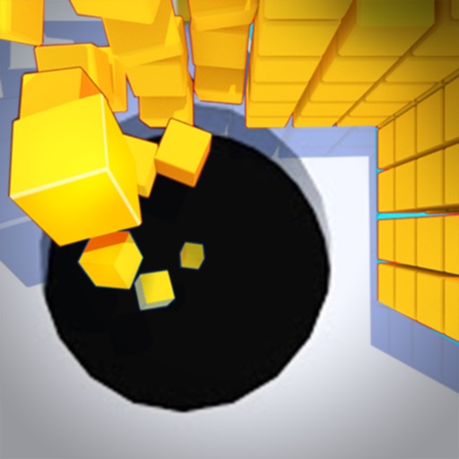 Hungry Hole 3D - Color Domino icon