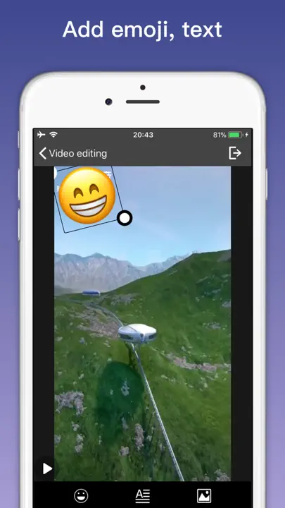 Video Clip Editor - Film Maker iPhone Ekran Görüntüsü 5