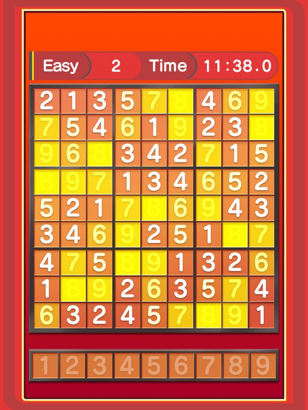 Basic NumberPlace Red screenshot 9