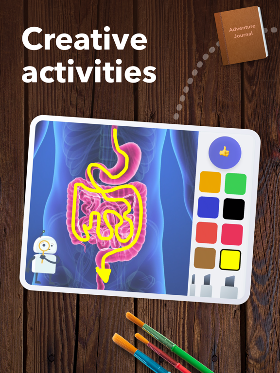 Human Body & Anatomy for Kids iPad screenshot 7 - Education app