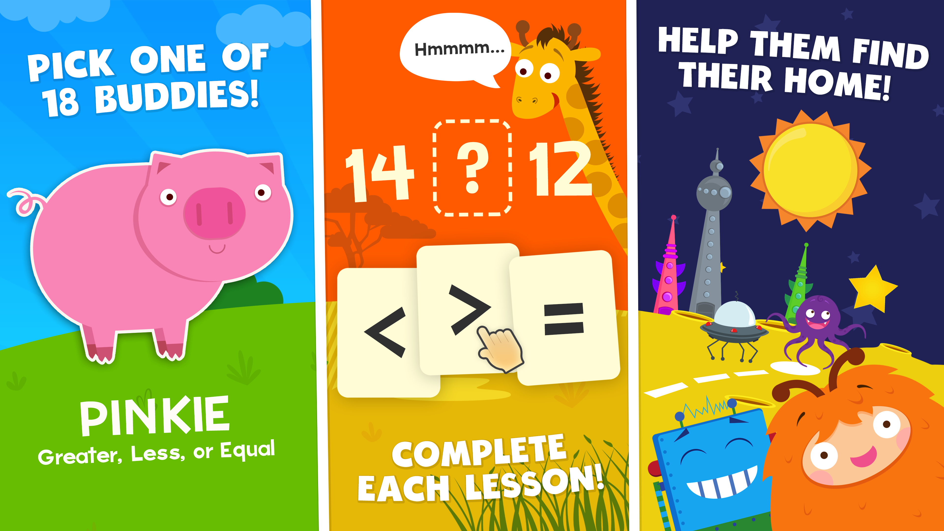Animal Math Games For Kids