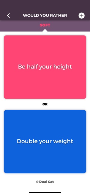 Would You Rather? Adult on the App Store