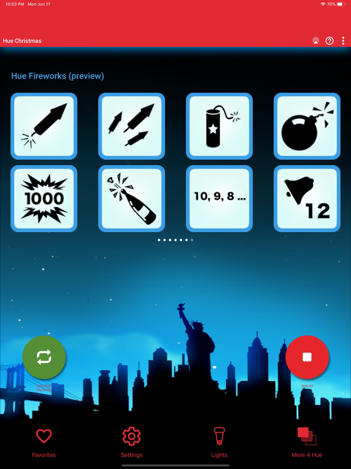 Hue Christmas for Philips Hue ipad screenshot 4