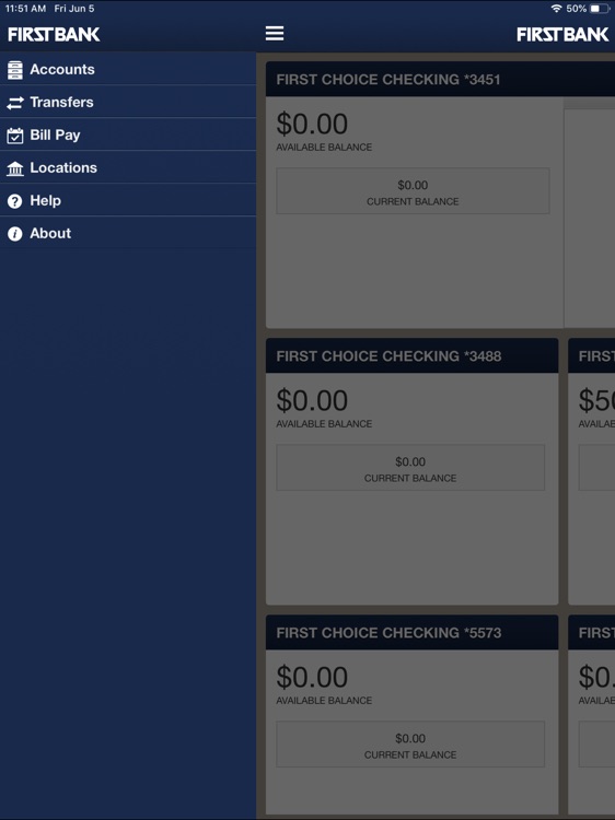 First Bank On The Go for iPad screenshot-3
