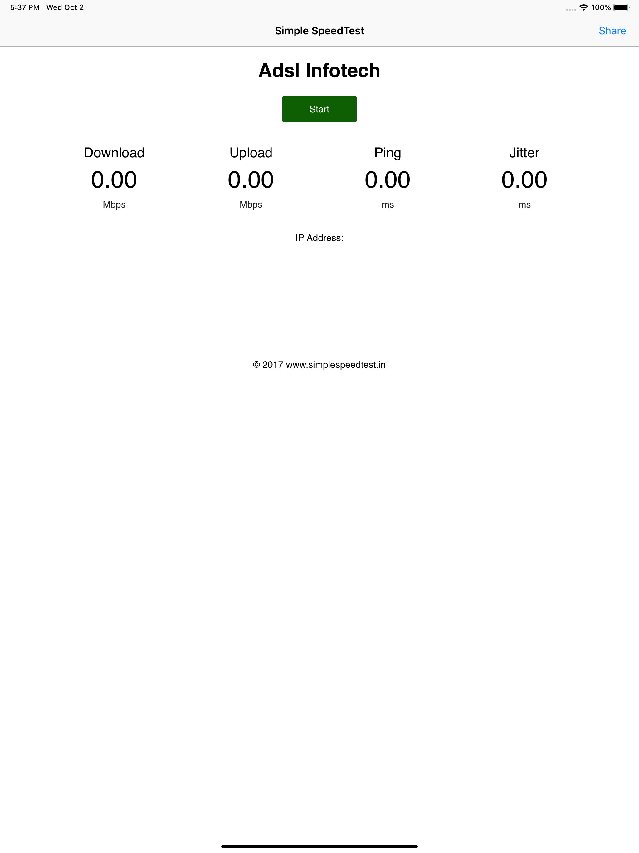 Simple SpeedTest screenshot 5
