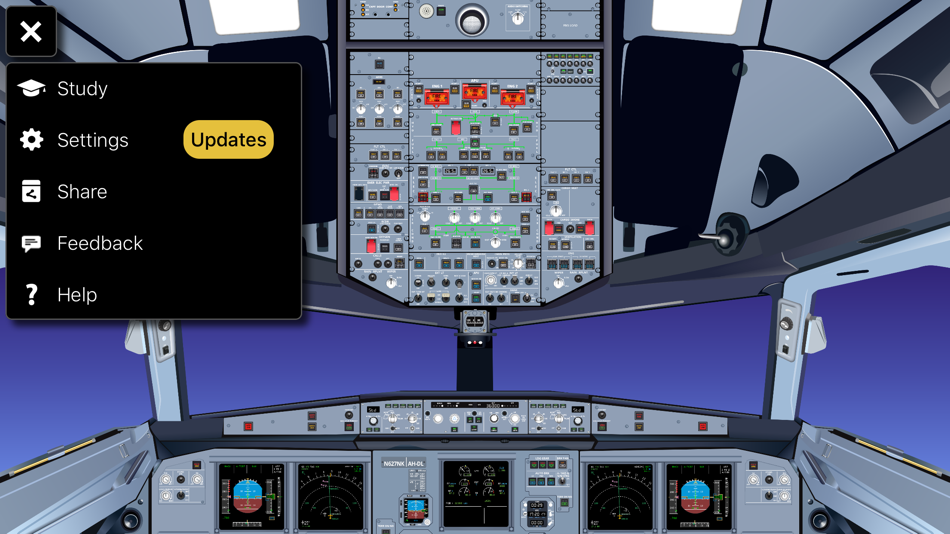 #1. A320 Cockpit Systems (iOS) 由: K2K Soft, LLC