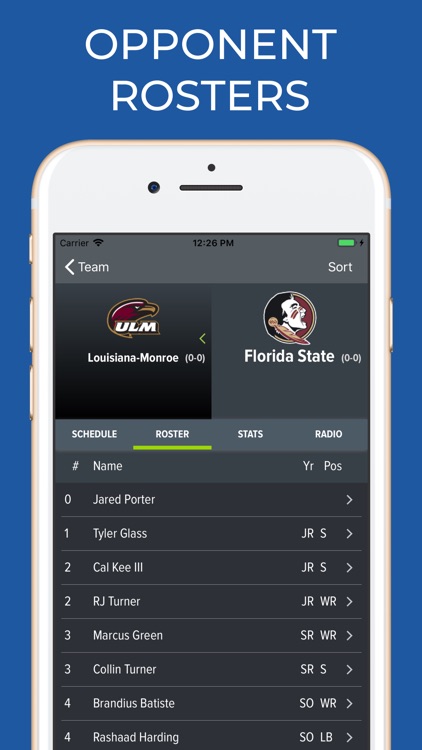 FSU Football Schedules screenshot-7