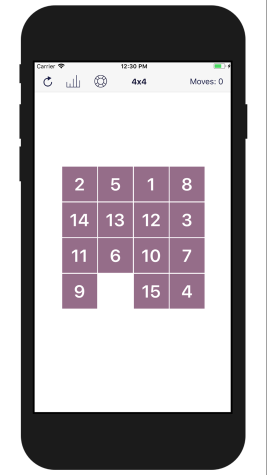 #2. Sliding Puzzle - Board Game (iOS) 由: Grzegorz Surma