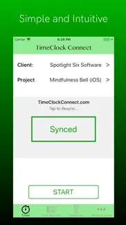 timeclock connect: track hours iphone screenshot 1