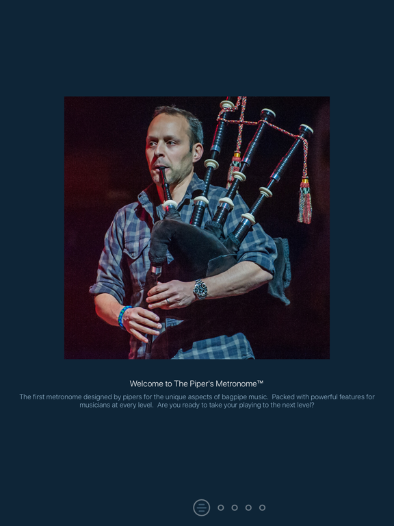 Piper's Metronome iPad screenshot 4 - Music app