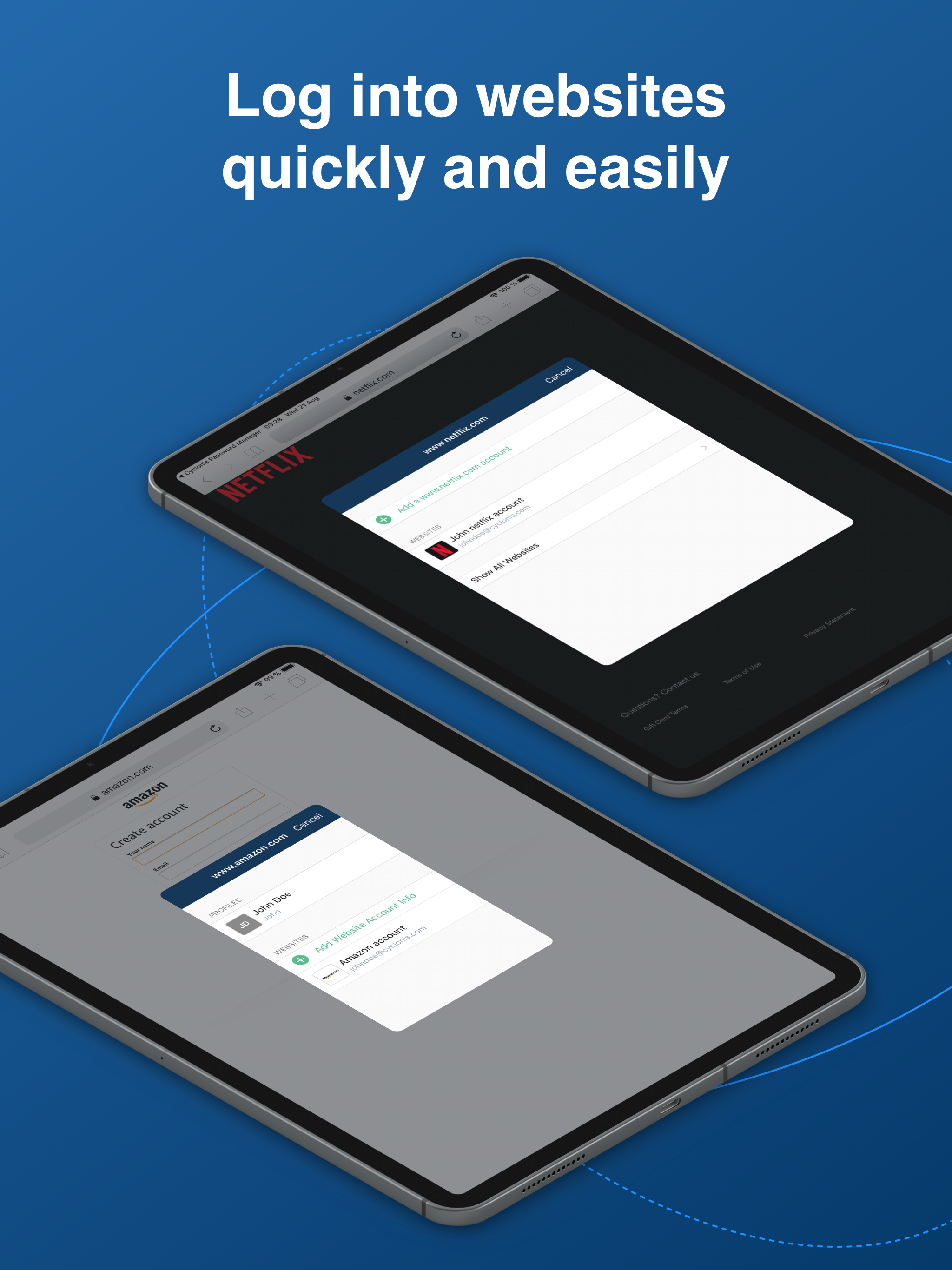 Cyclonis Password Manager