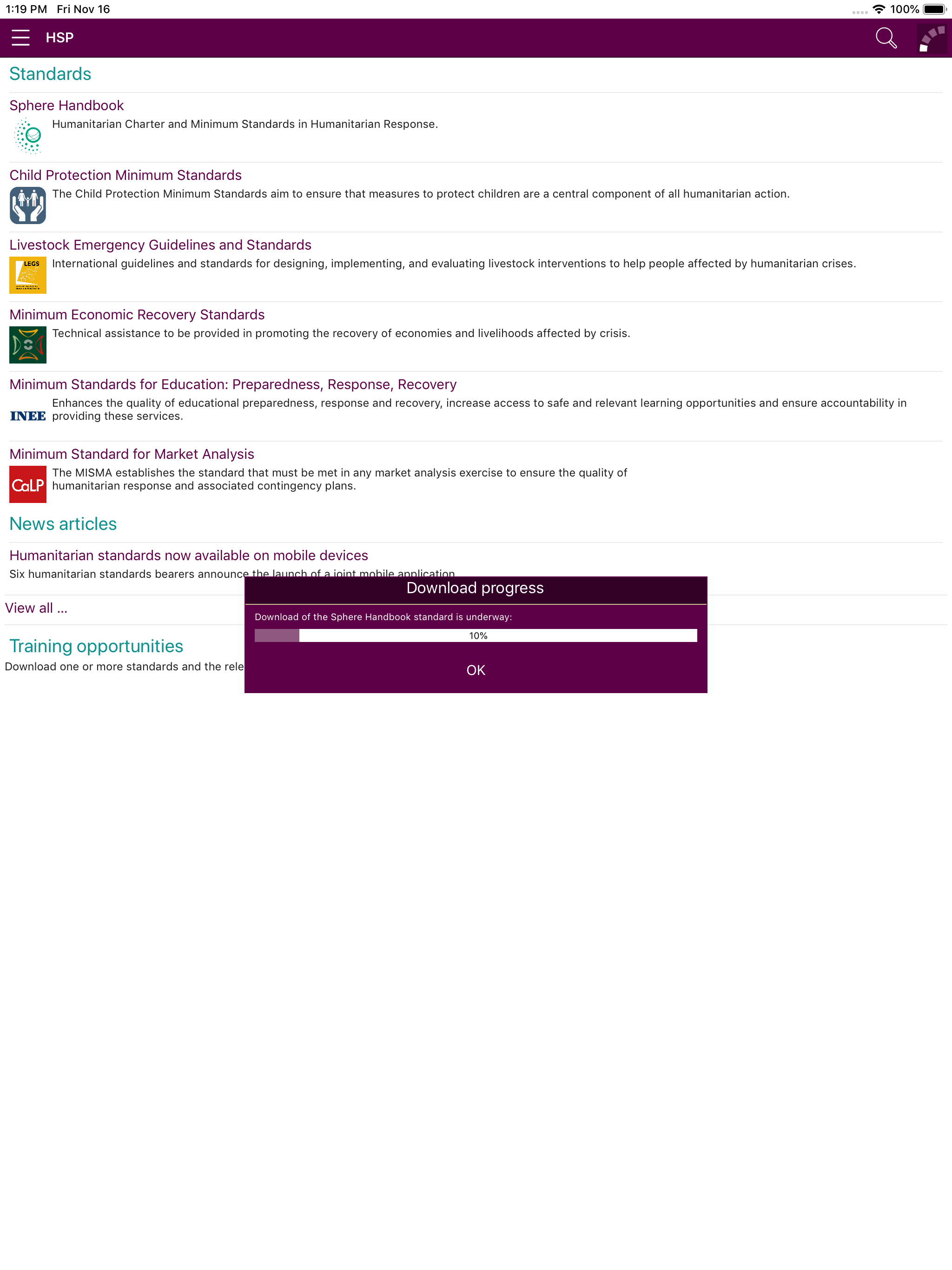 HSPapp screenshot 12