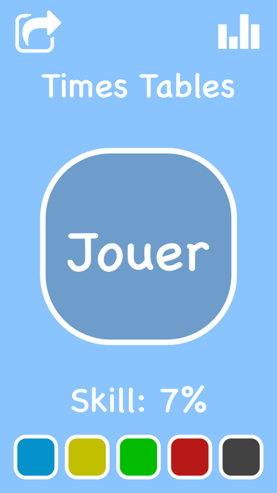 Screenshot #1 pour Cartes flash multiplication