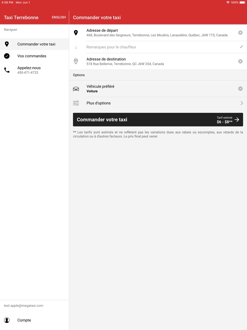 iPad screenshot