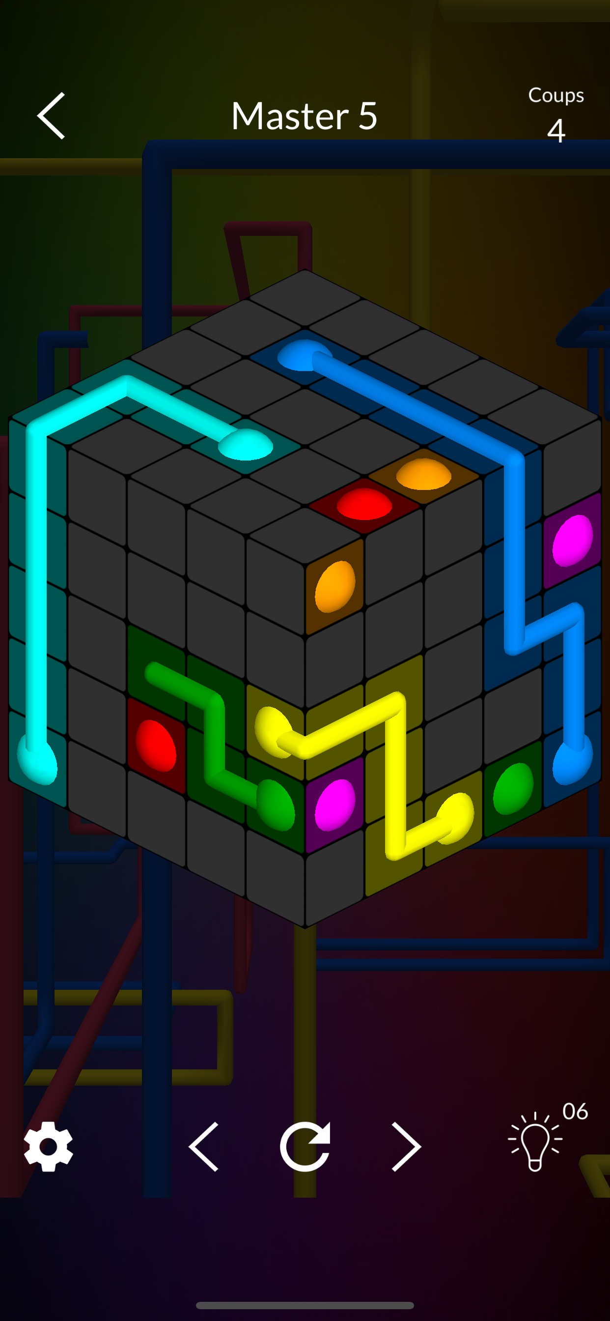 Cube Link: Connect the Dots 3D