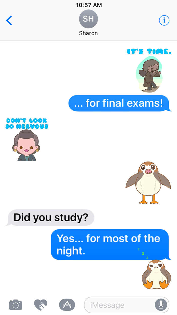 The Last Jedi Stickers