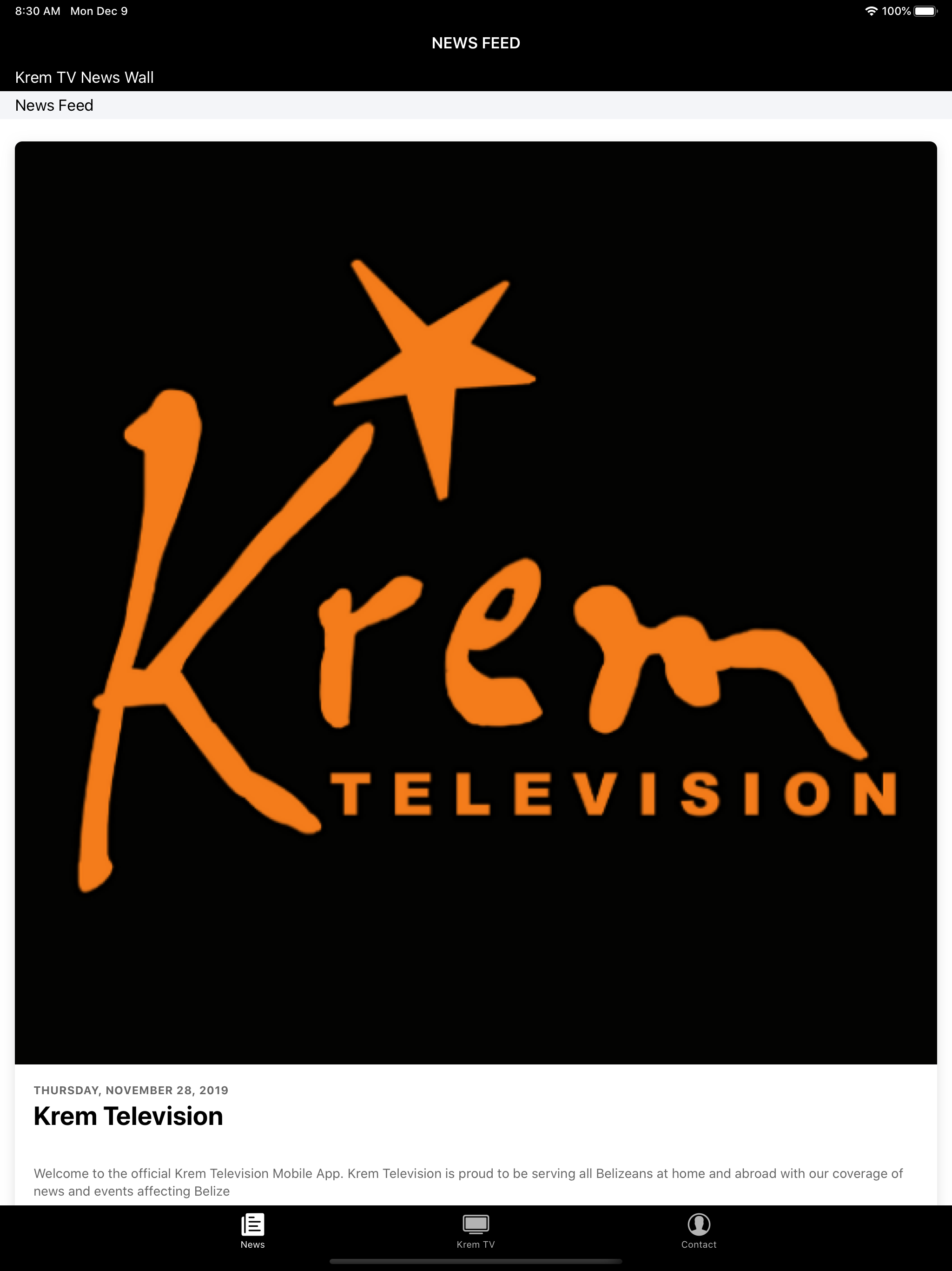 XTV Belize
