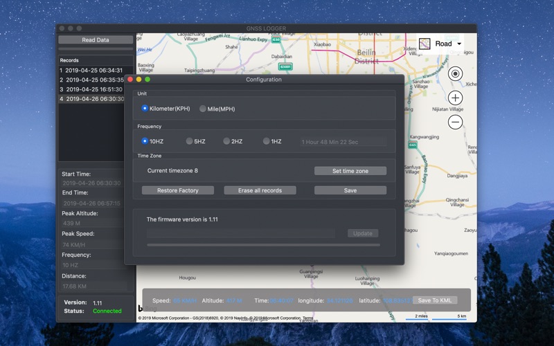 Screenshot #3 pour GNSS LOGGER