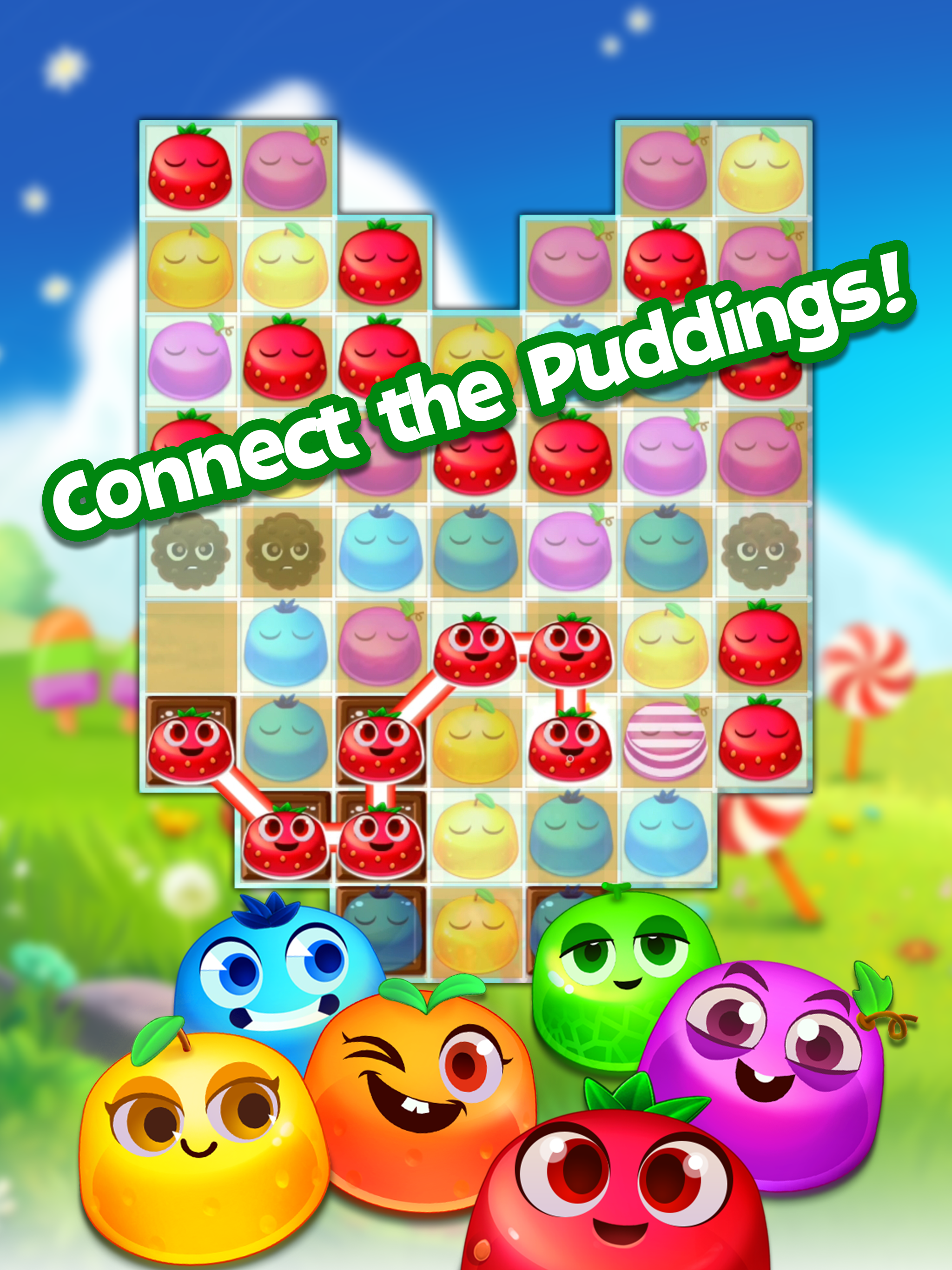 Pudding Splash: Draw Line
