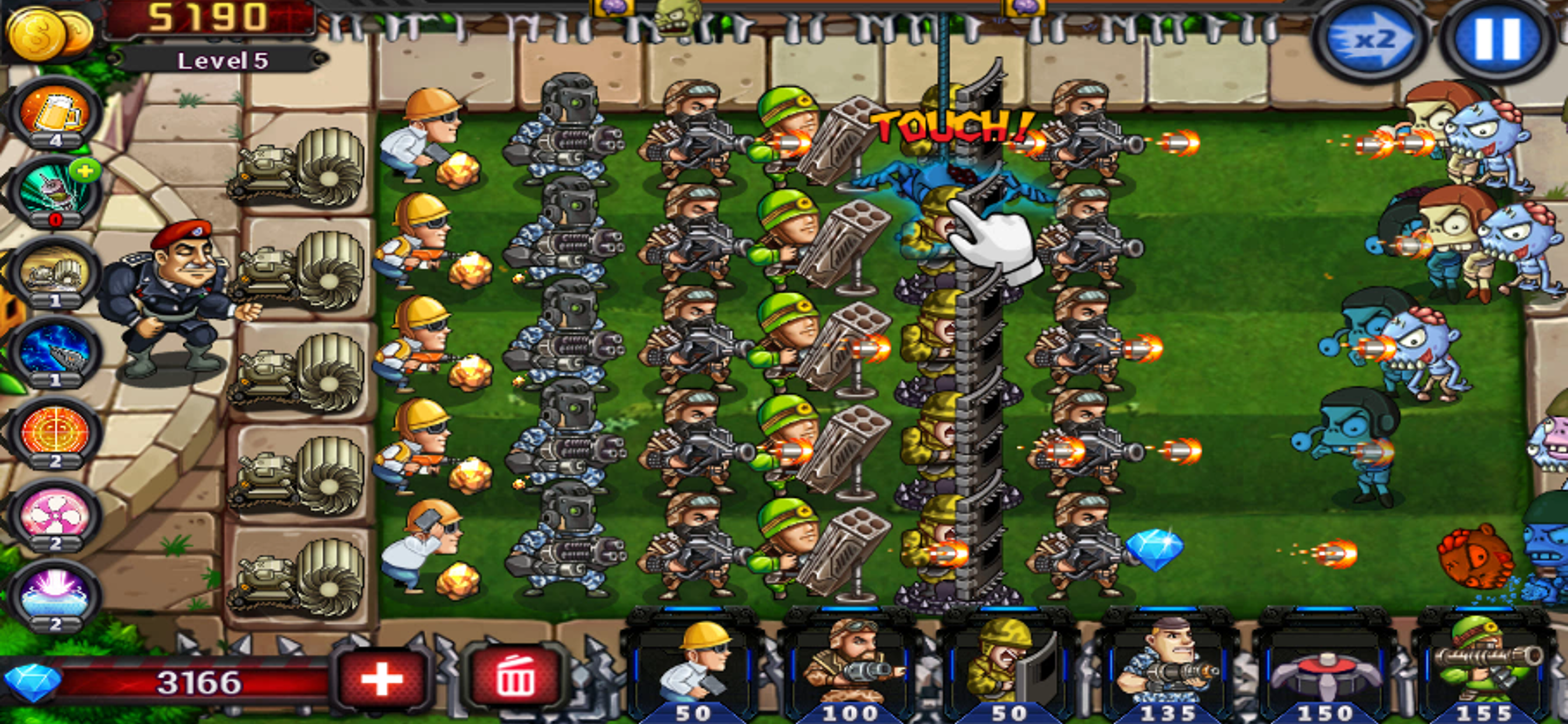 Metal Army VS US Zombie