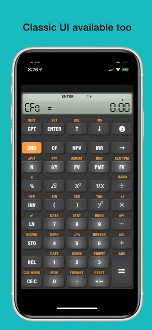 Calculatrice financière professionnelle Texas Instruments BA II Plus avec  couverture