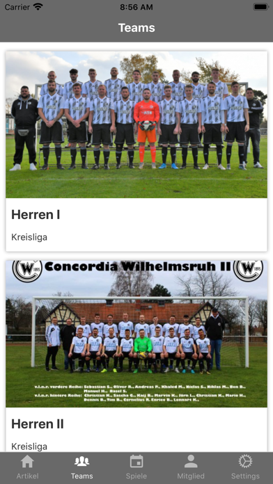 Screenshot #2 pour FC Concordia Wilhelmsruh