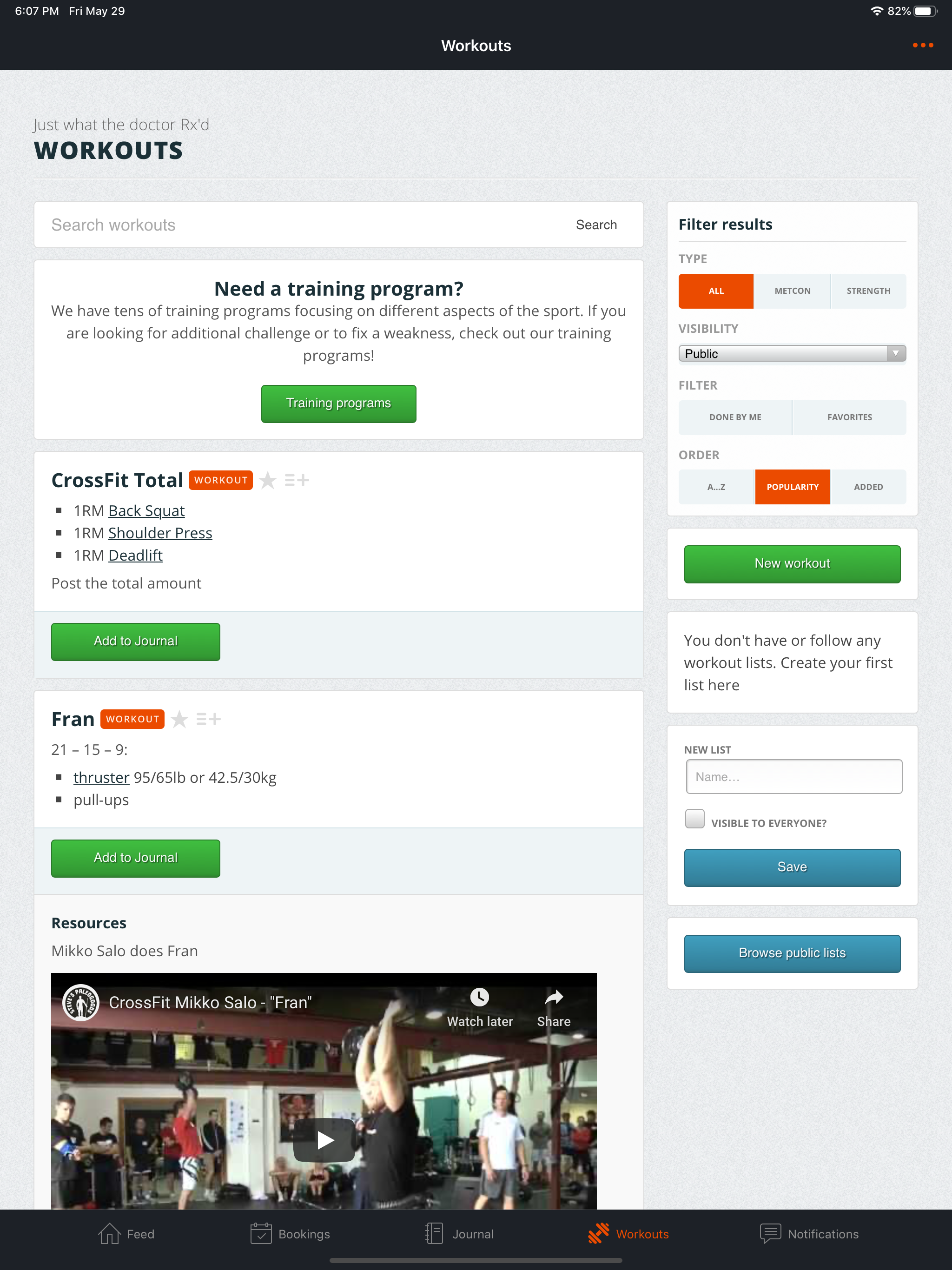 WODconnect