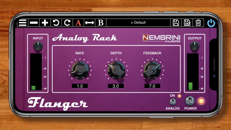 Analog Rack Flanger