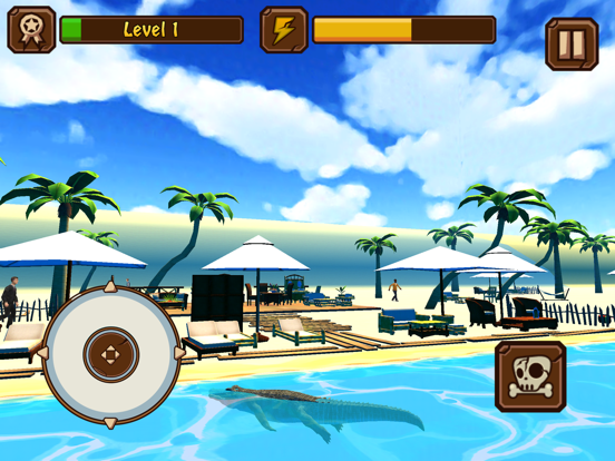 Screenshot #4 pour Crocodile Attack 3D