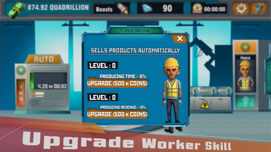 #2. Factory Tycoon : Idle Clicker (iOS) 由: Sagar Daingade