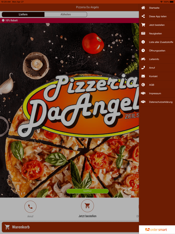 Screenshot #5 pour Pizzeria Da Angelo