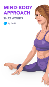 Yoga Poses Daily by GetFit screenshot