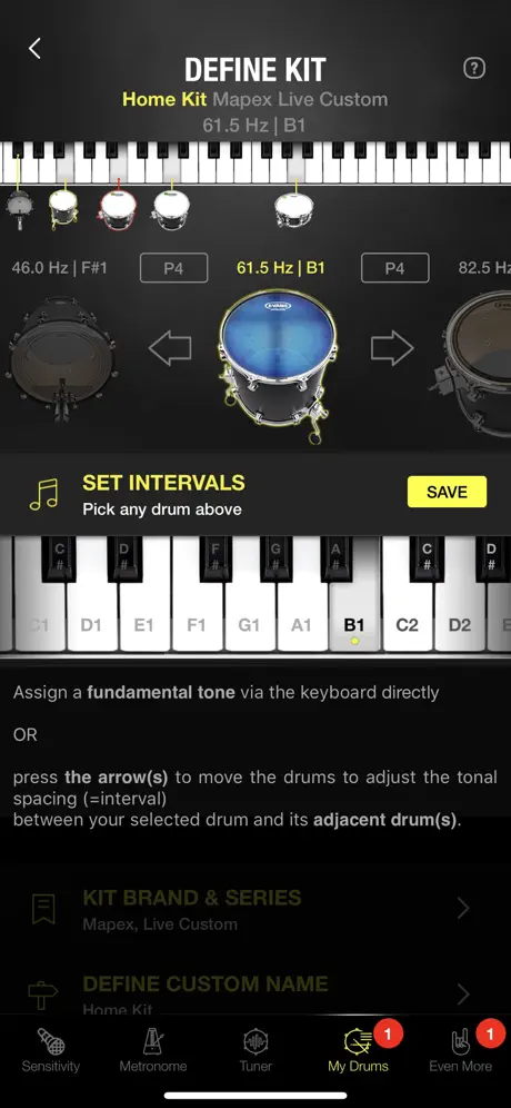 Drumtune PRO | Drum Tuner