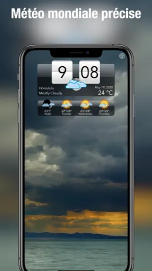 Capture d'écran de Météo HD Live France sur iPhone 2