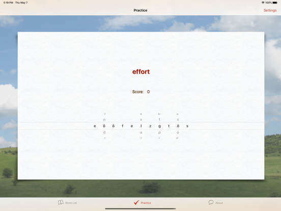 Screenshot #5 pour Hungarian Word of the Day