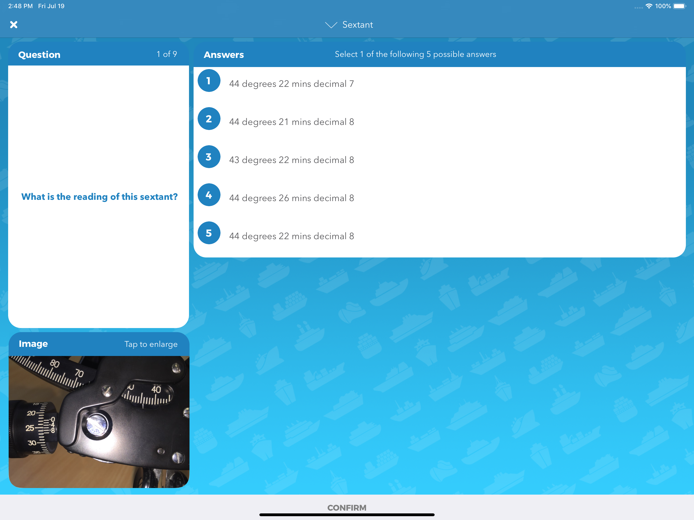 Fred's Oral Prep Quiz screenshot 8
