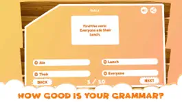 Game screenshot English Grammar Verb Quiz Kids mod apk