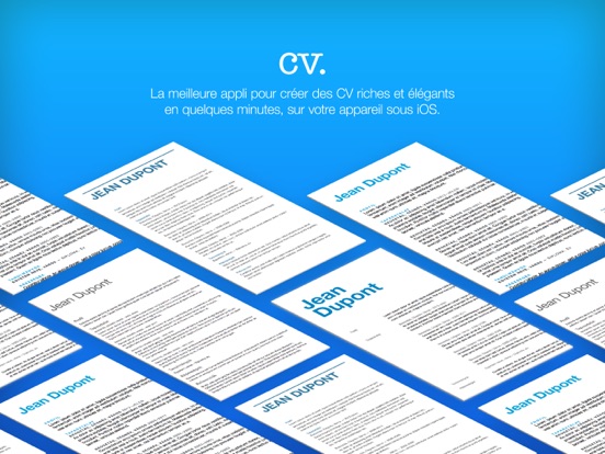 Screenshot #4 pour Cv