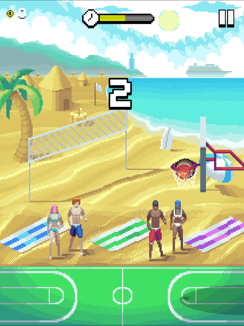 Bouncy Hoops official gameplay screenshot 2