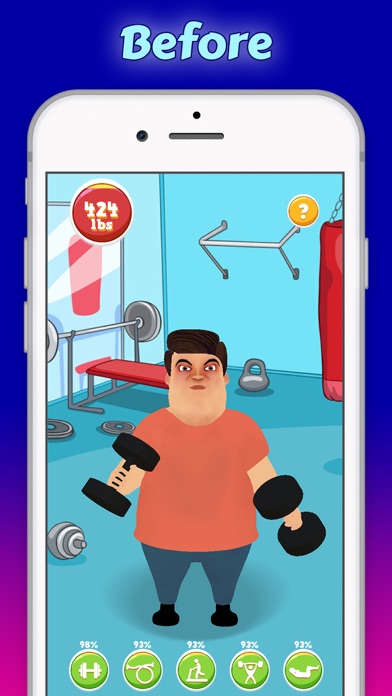 Fat Man (Lose Weight) Screenshot
