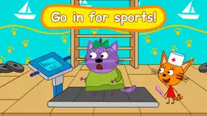 Kid-E-Cats. Hospital fun game screenshot 2