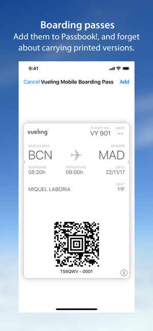 vueling basic carry on