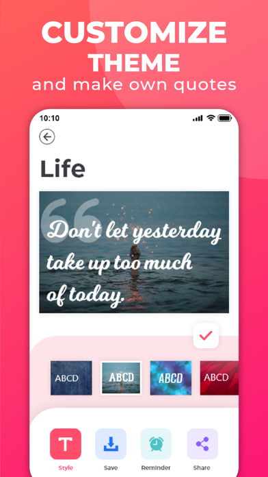 Quotes Maker - Daily Quotes Screenshot